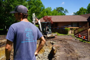 Pool install in coastal Carolina